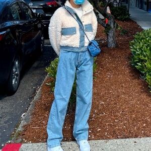 Urban Outfitters Teddy fleece jacket